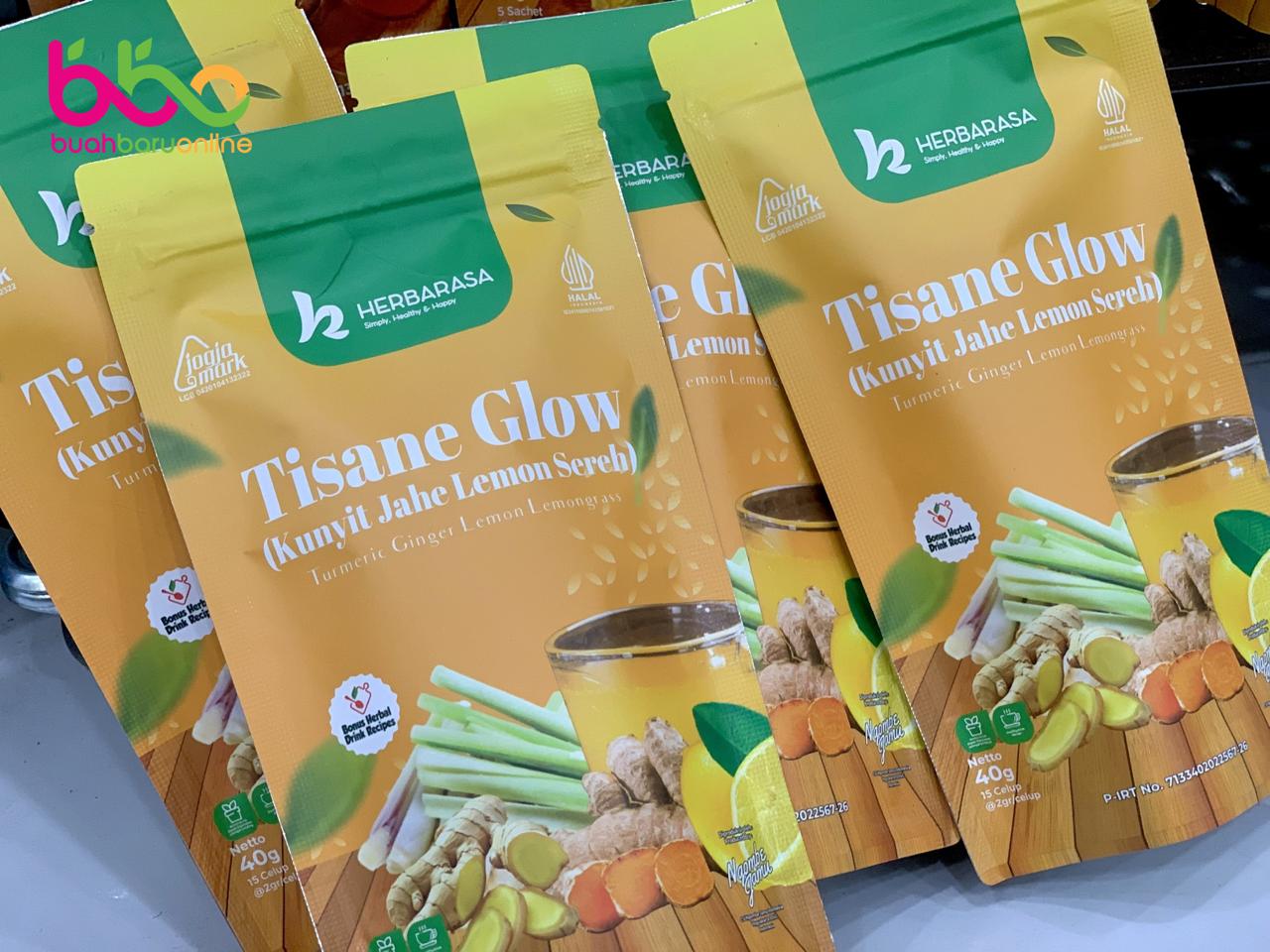 Herbarasa Tisane Glow (Kunyit Jahe Lemon Sereh)