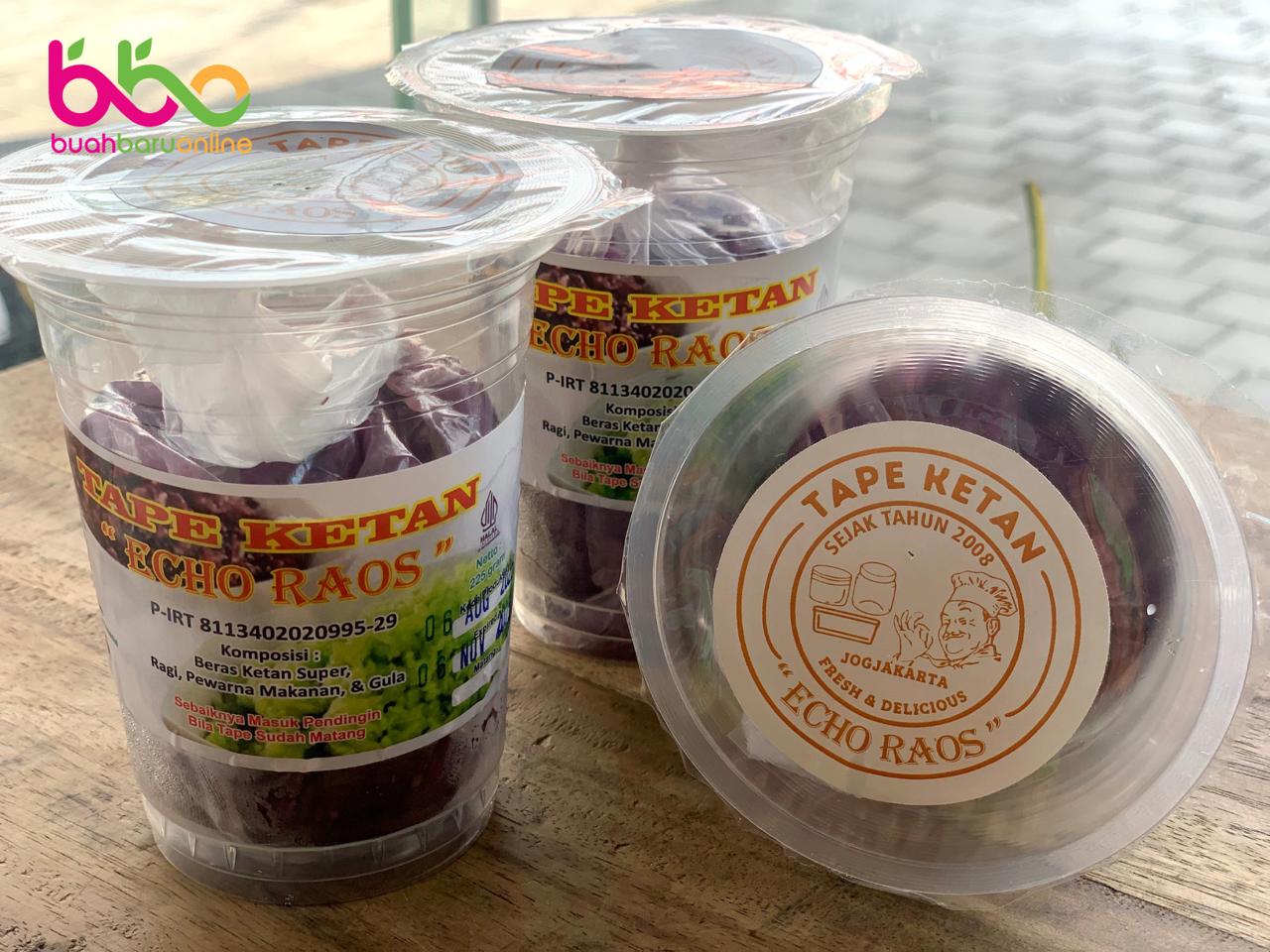 Tape Ketan Muntilan Echo Raos Ketan Hitam 225g