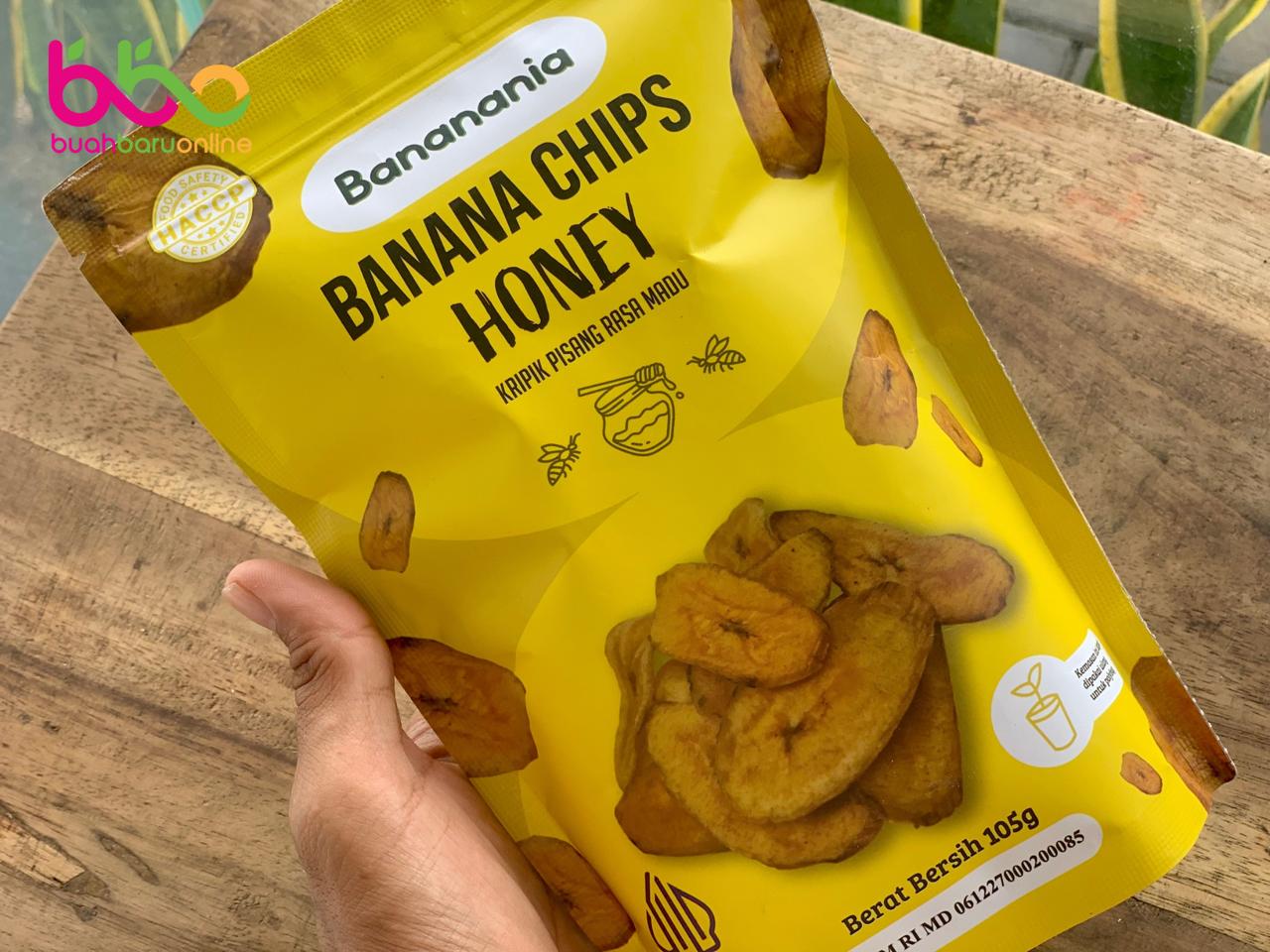 Bananania Chips Honey Cemilan