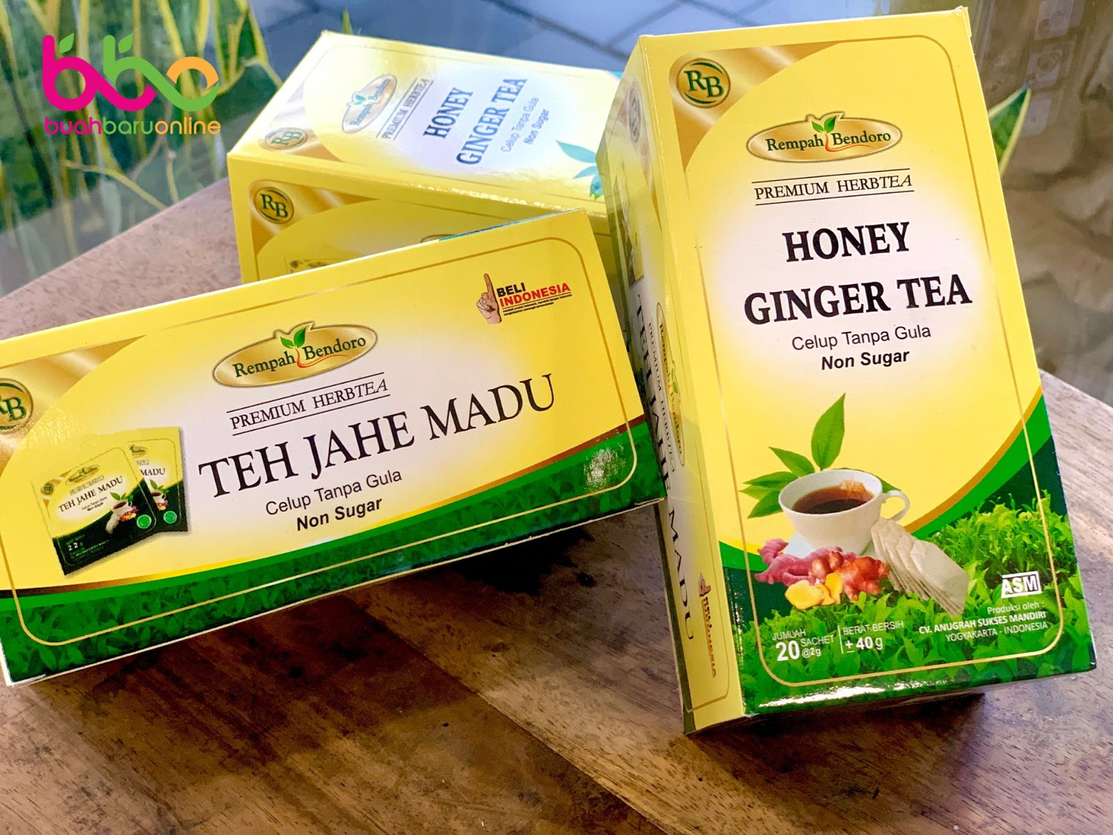 Honey Ginger Tea Rempah Bendoro