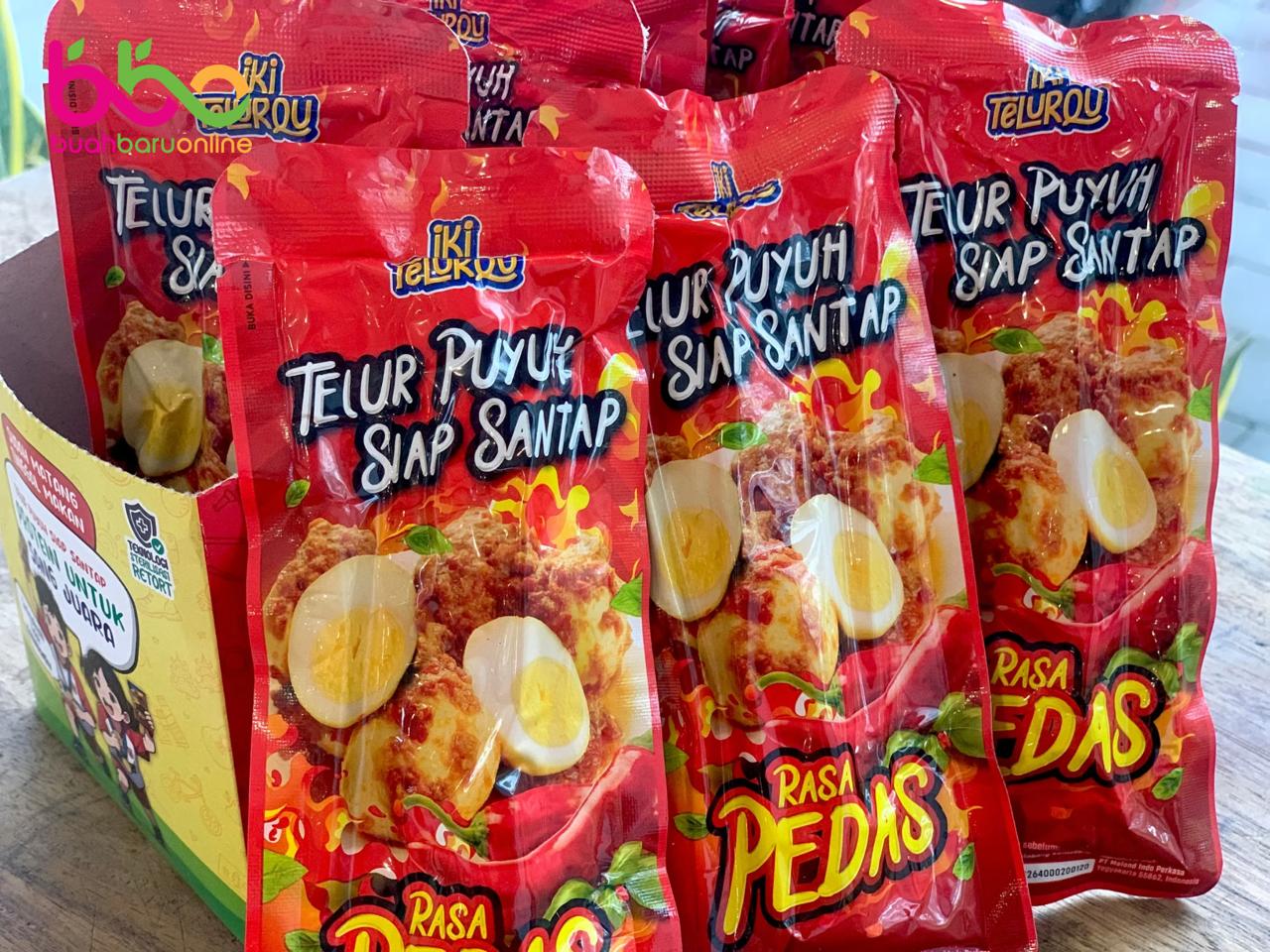 Telur Puyuh Pedas Siap Santap (iki Telurqu)