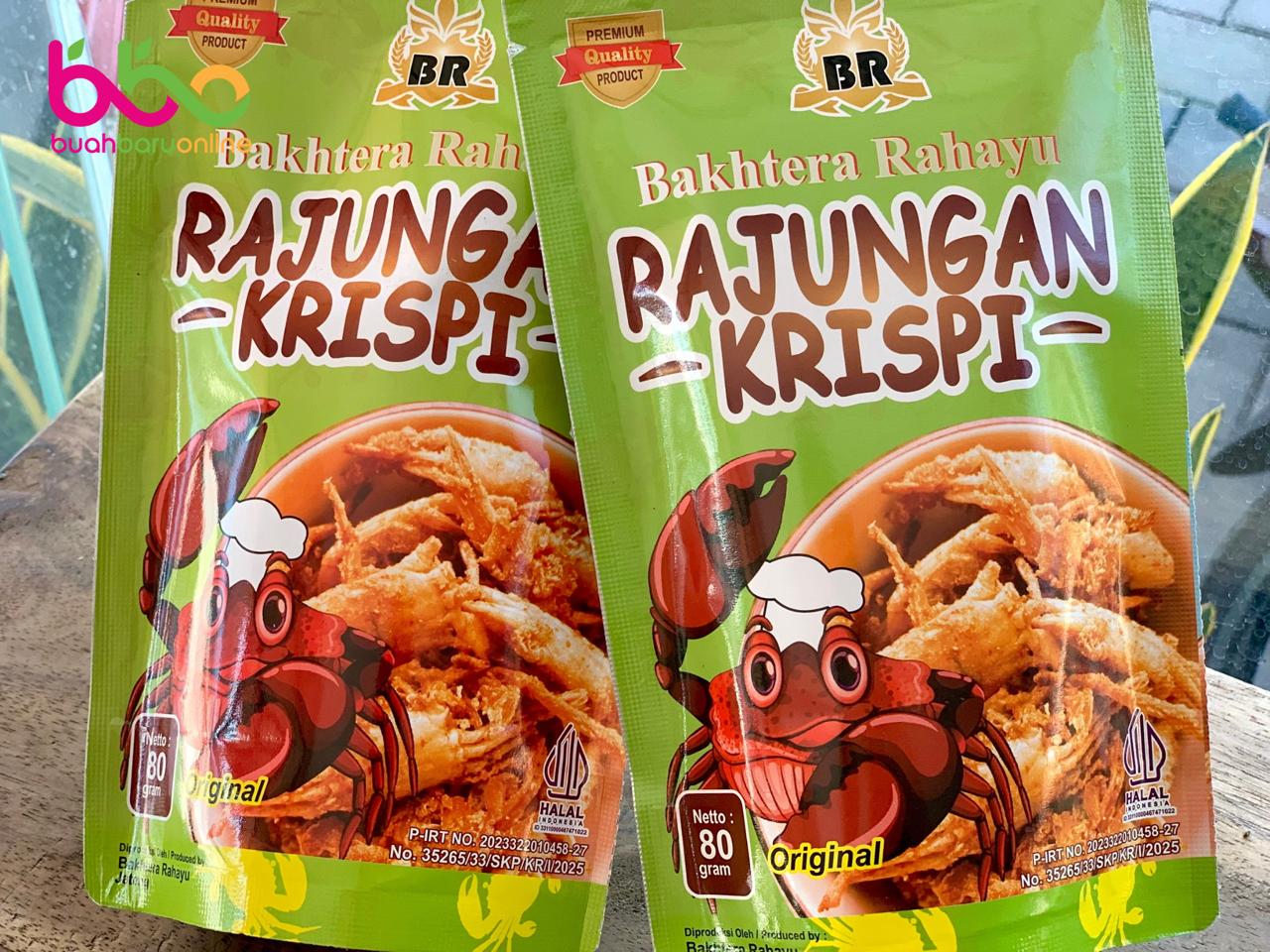 KERIPIK BAKHATERA RAHAYU Rajungan Crispy Ori