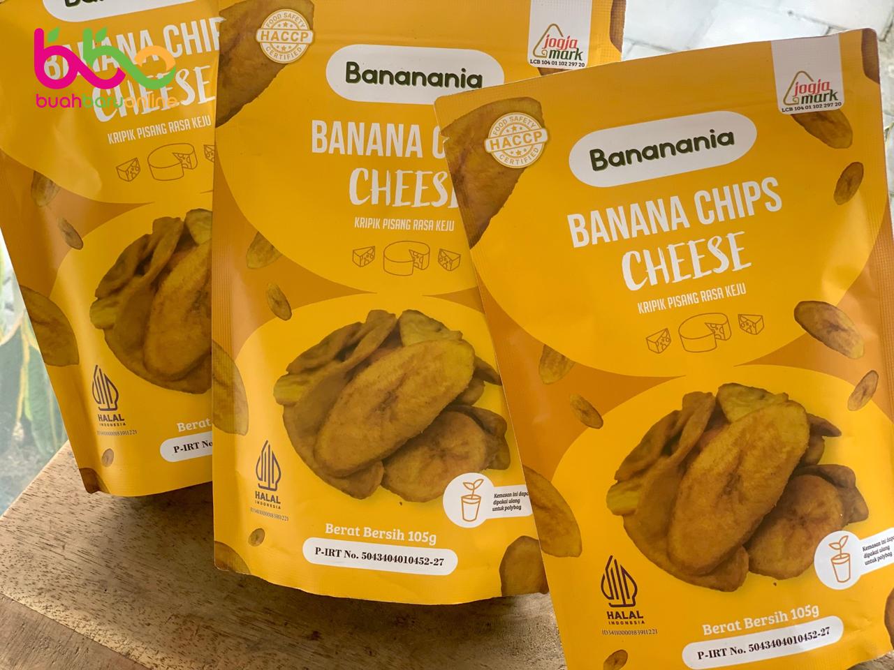 Bananania Chips Cheese Cemilan