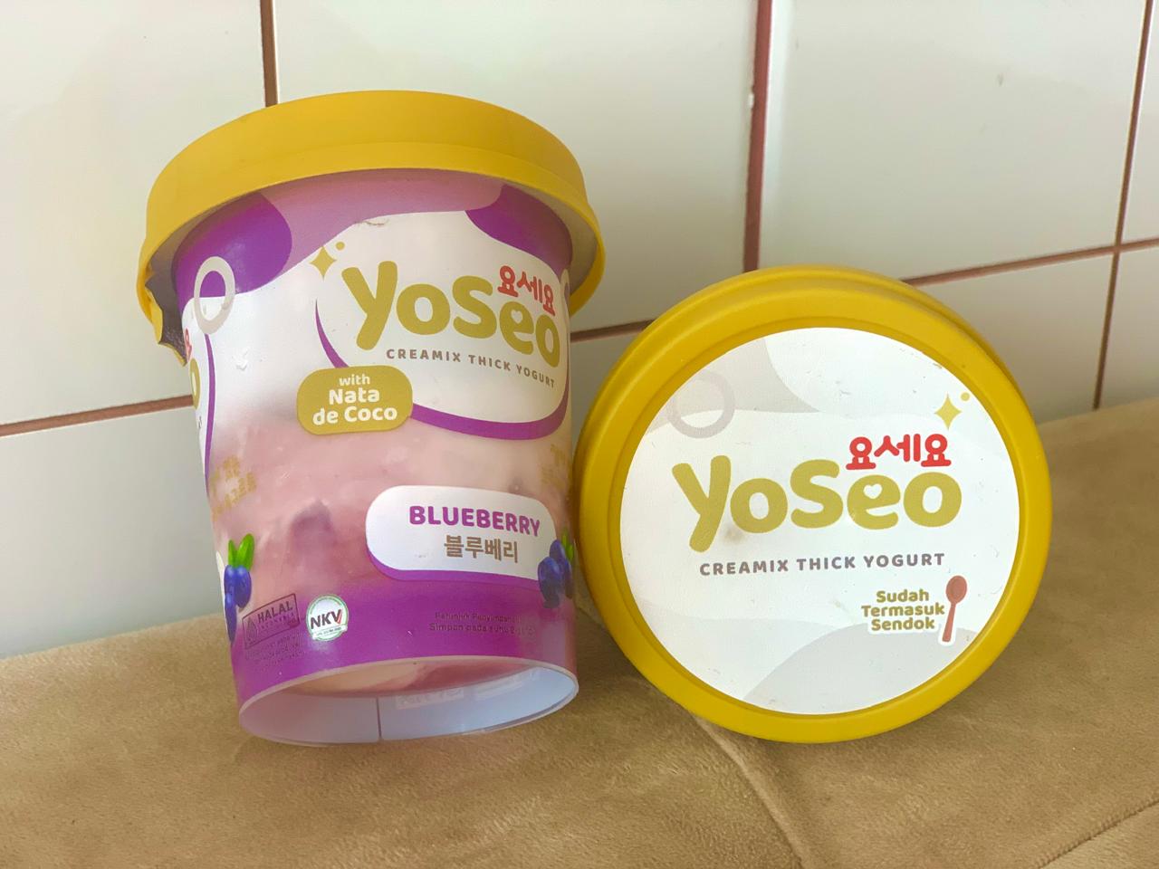 Yogurt BLUEBERRY Nata de Coco YOSEO