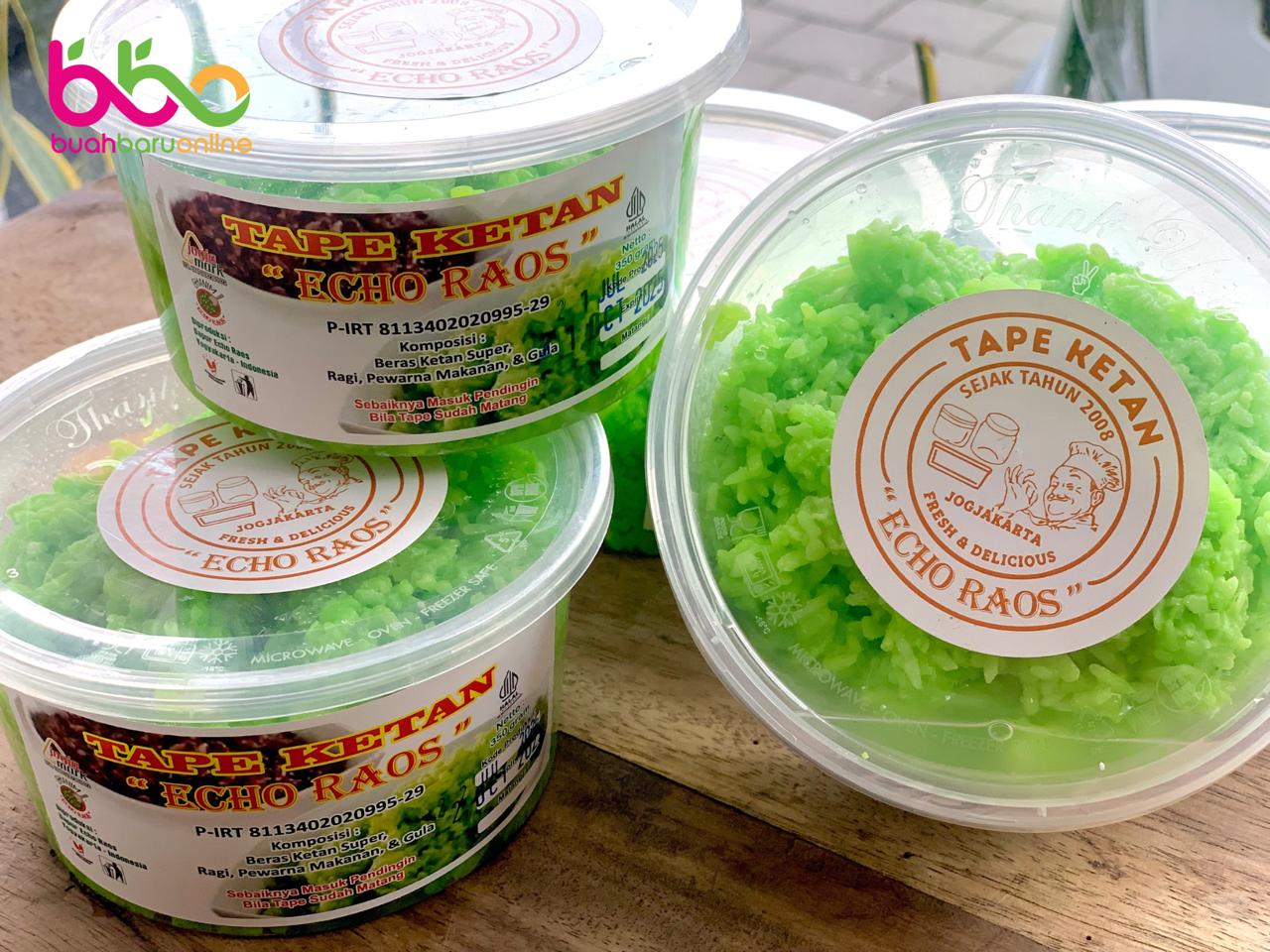 Tape Ketan Muntilan Echo Raos Ketan Hijau 350g