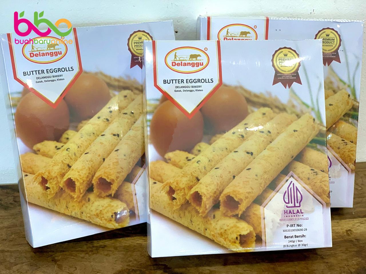 Delanggu Butter EGG ROLLS 240 g