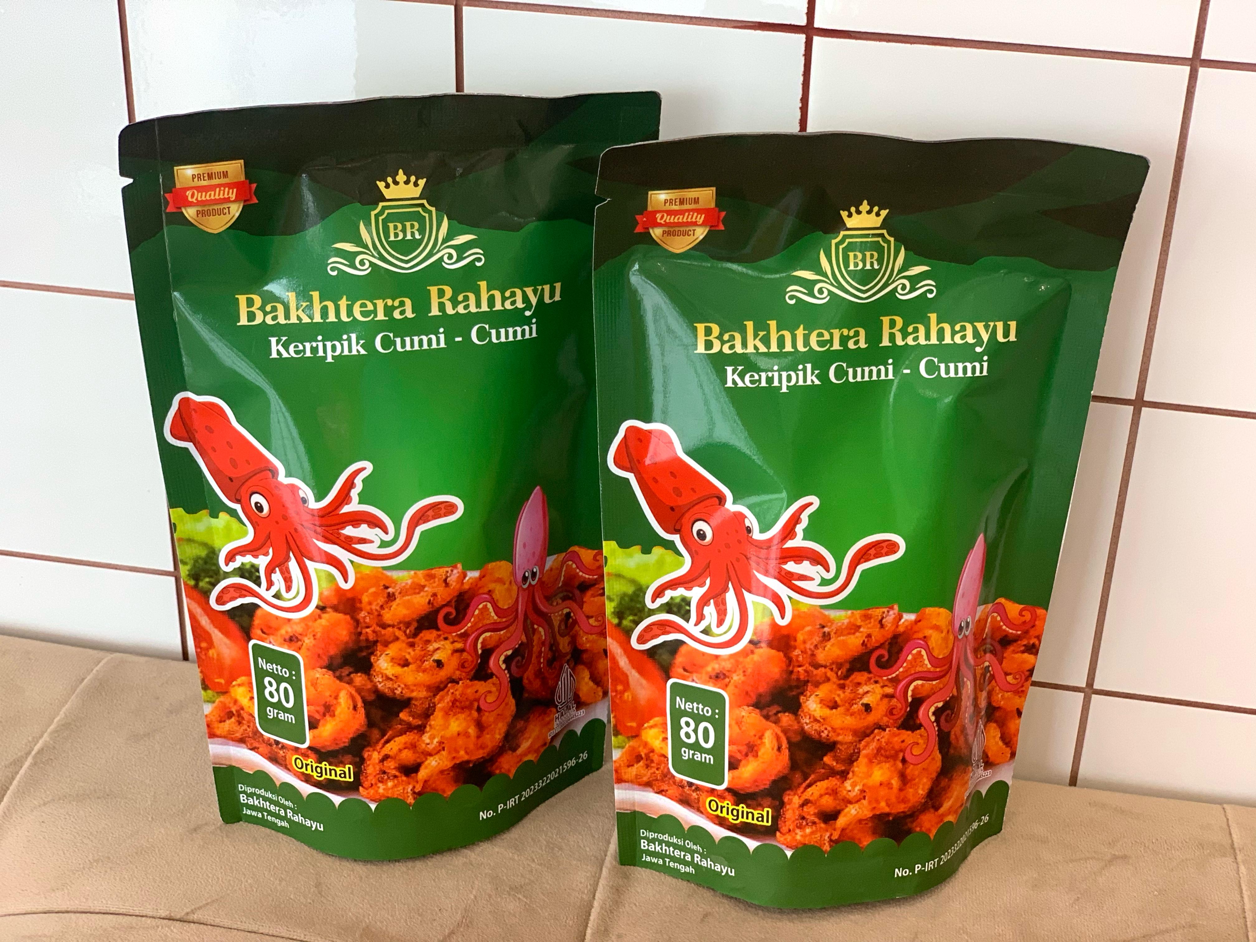 KERIPIK BAKHATERA RAHAYU Cumi Cumi Ori Cemilan