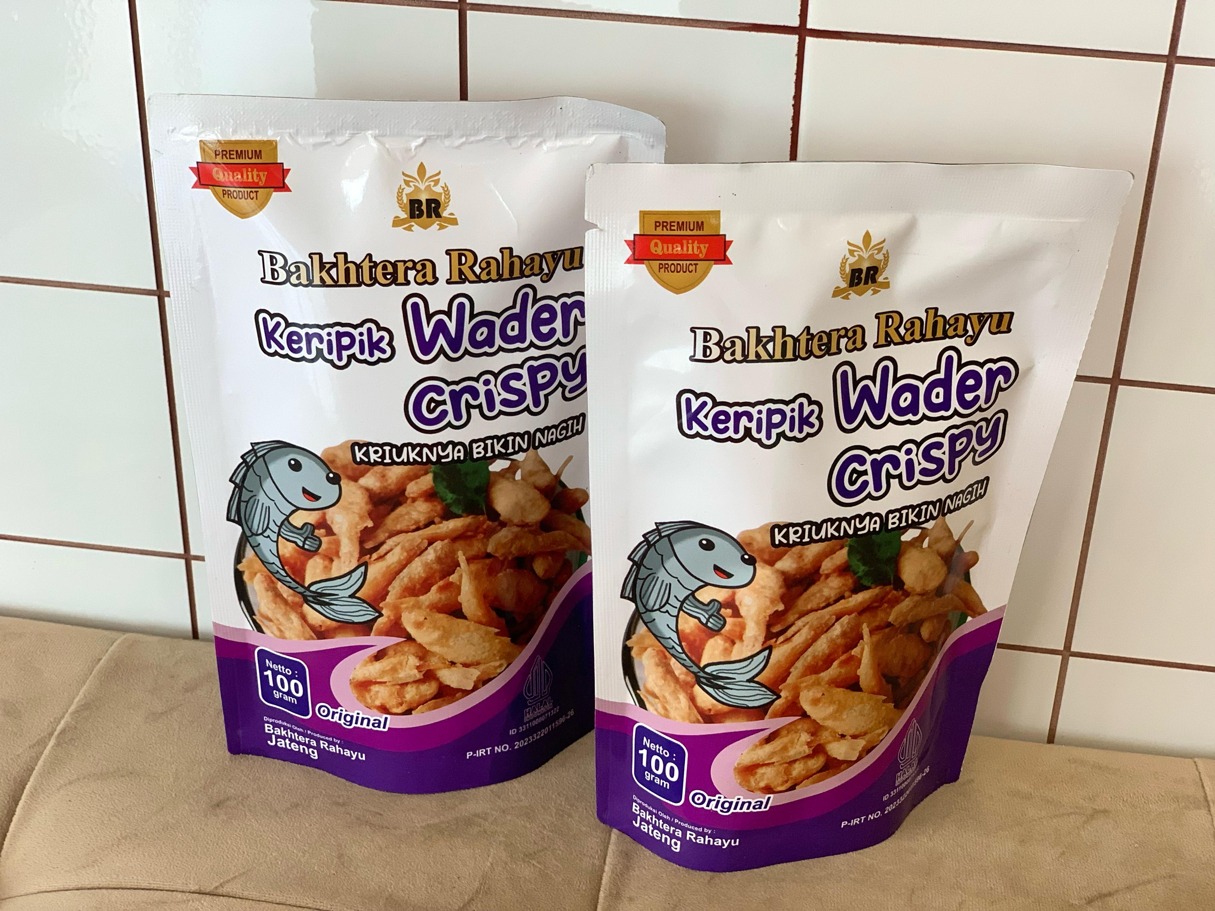 KERIPIK BAKHATERA RAHAYU Wader Original Crispy Cemilan 